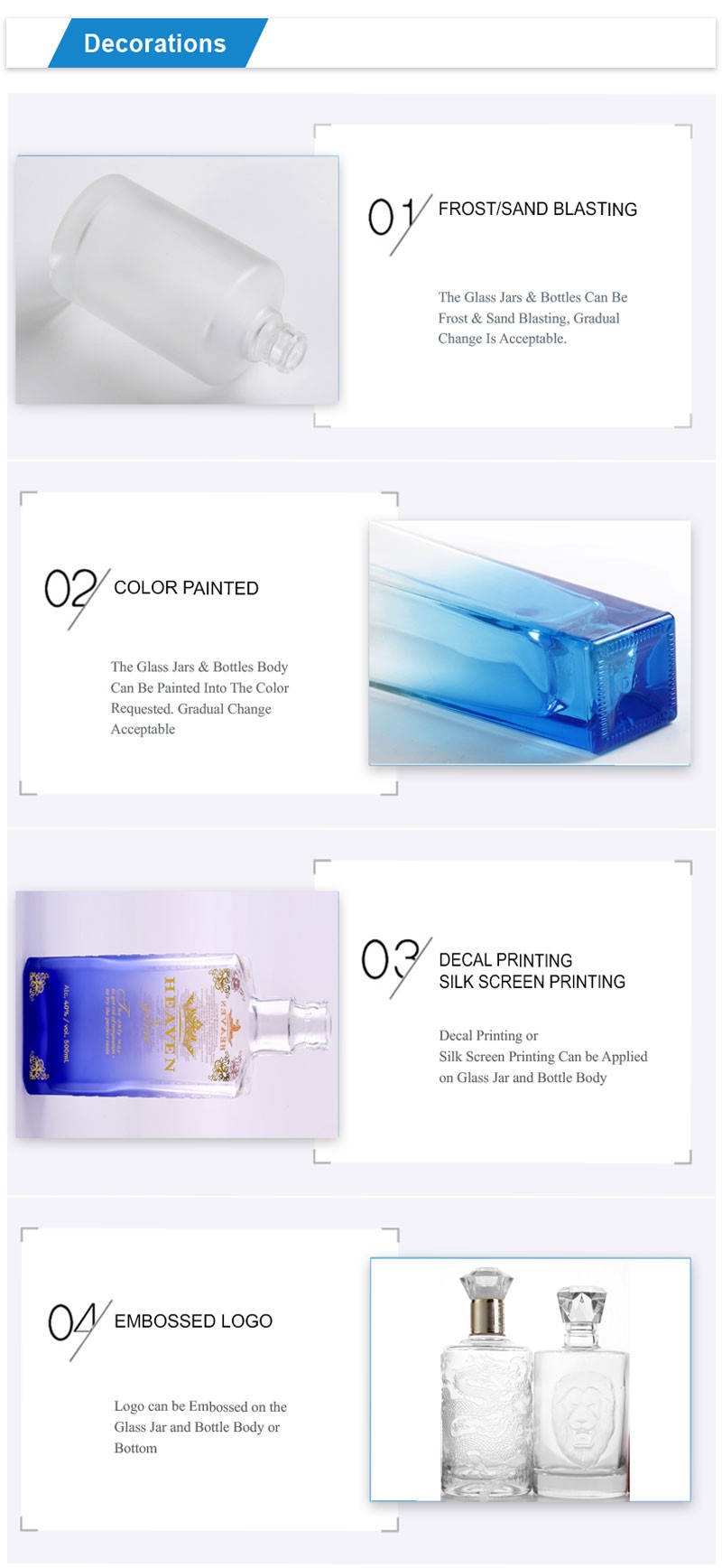 Bottle Decorations