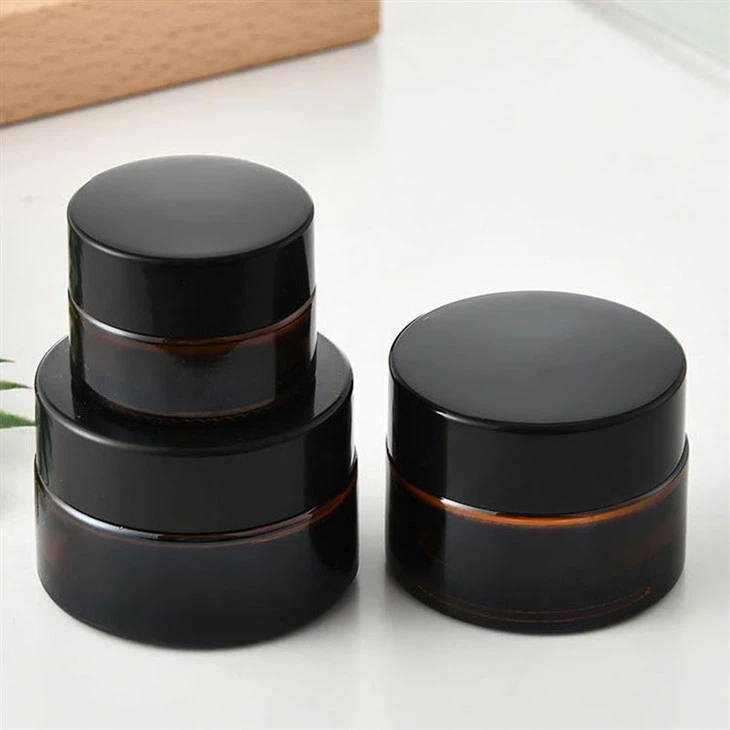 Mini Glass Cream Jars With Lids
